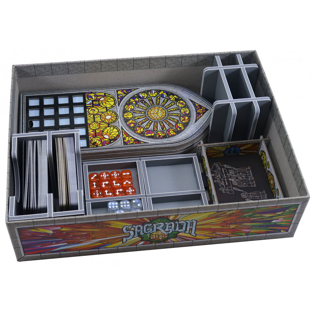 Folded Space Game Box Inserts Organiser Divider For Sagrada Tabletop RPG — image 5