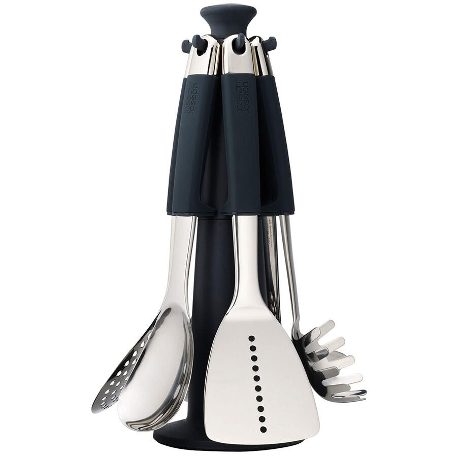 Joseph Joseph Elevate Stainless Steel Kitchen Utensil Carousel 6PC Set