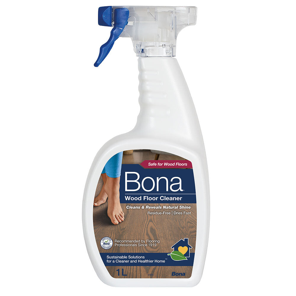 Bona 1L Wood Floor Cleaner Spray Maintenance for Wooden/Timber Surface (2 Pack) — image 2