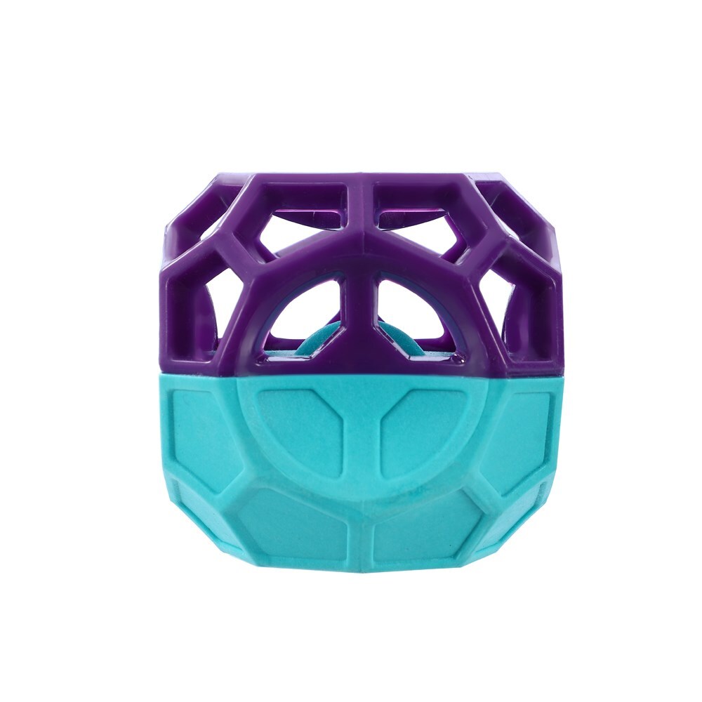 Paws and Claws Dog 8.5cm Geo Floating TPR Cube Ball w/ Squeaker Interactive Toy (2 Pack) — image 3