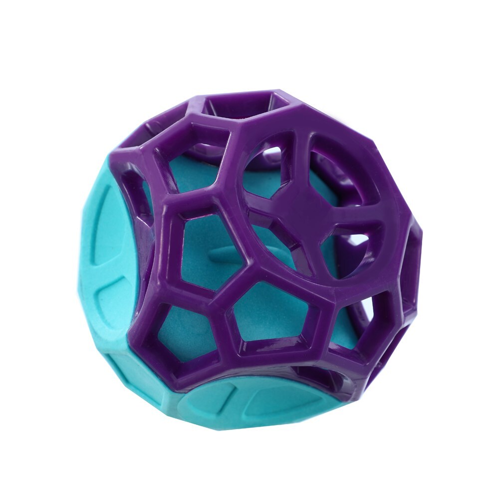 Paws and Claws Dog 8.5cm Geo Floating TPR Cube Ball w/ Squeaker Interactive Toy (2 Pack) — image 5