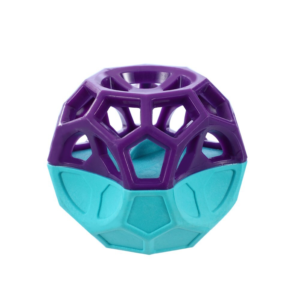 Paws and Claws Dog 8.5cm Geo Floating TPR Cube Ball w/ Squeaker Interactive Toy (2 Pack) — image 4
