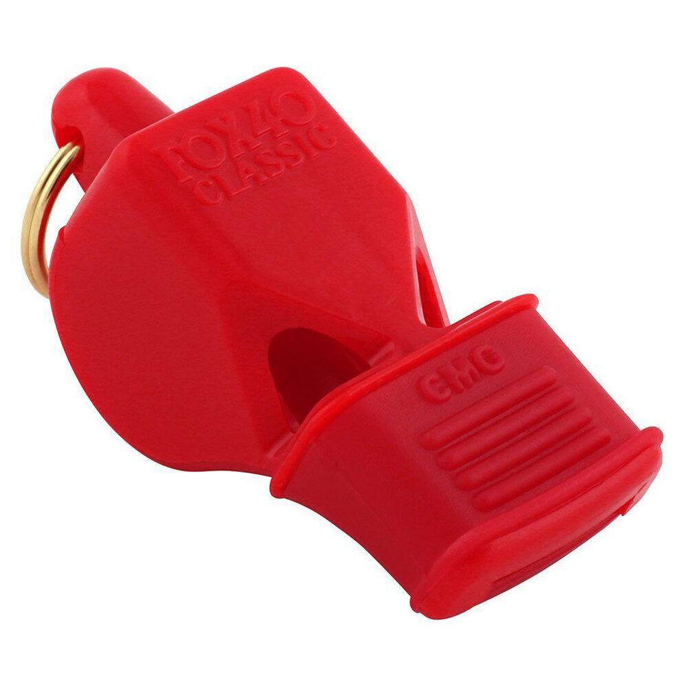 Fox 40 Summit Classic CMG Whistle Coaching/Training Sports Accessory Red (2 Pack) — image 2