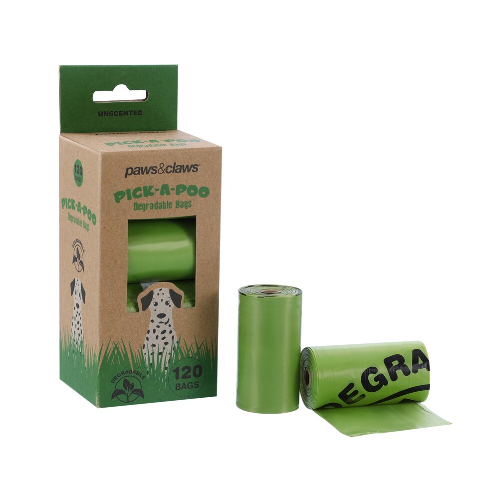 Paws and Claws Pick-A-Poo Unscented Degradable Dog Poop/Litter Eco Waste Bag (600 Pieces) — image 2