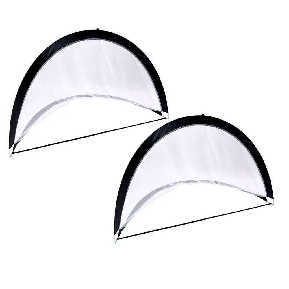 Regent 122cm Big Size Pop Up Soccer Goals Foldable/Portable Training Net (2 Pieces)