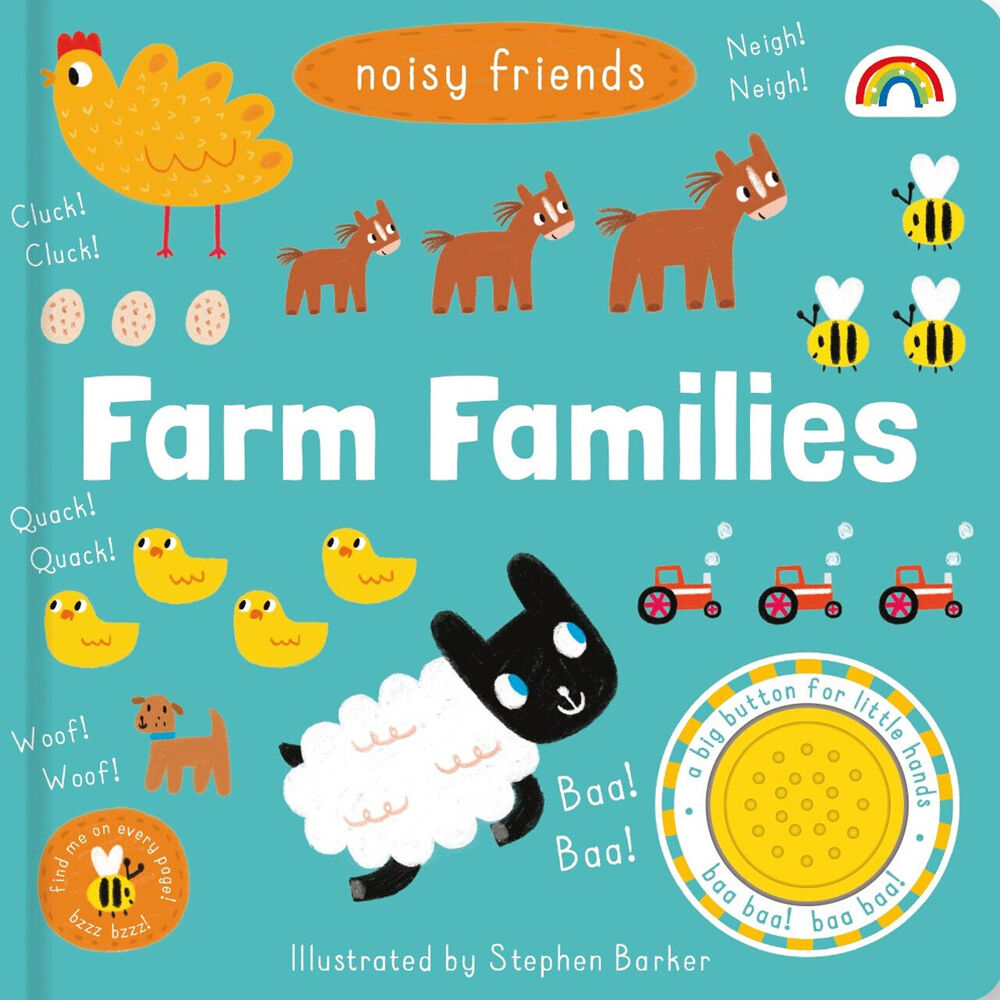 Really Decent Books 3y+ Kids's Interactive Book Noisy Friends - Farm Families