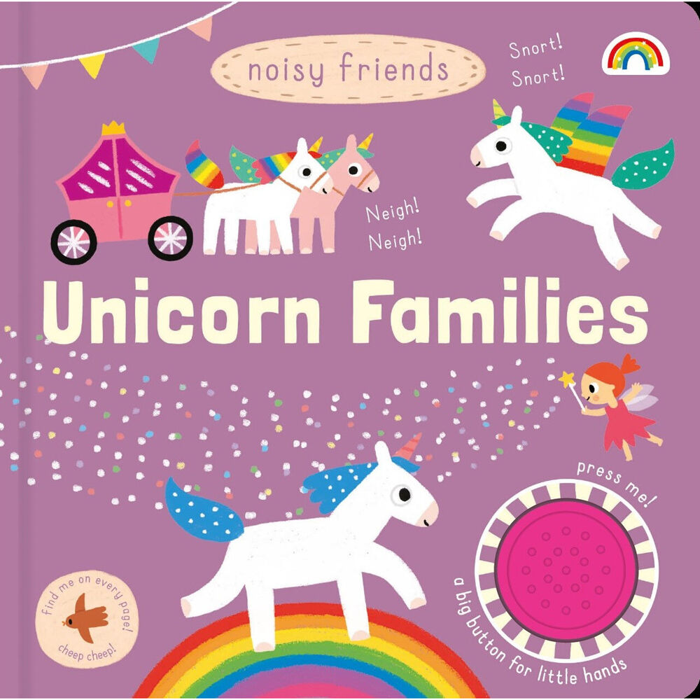 Really Decent Books 3y+ Kids's Interactive Book Noisy Friends - Unicorn Families