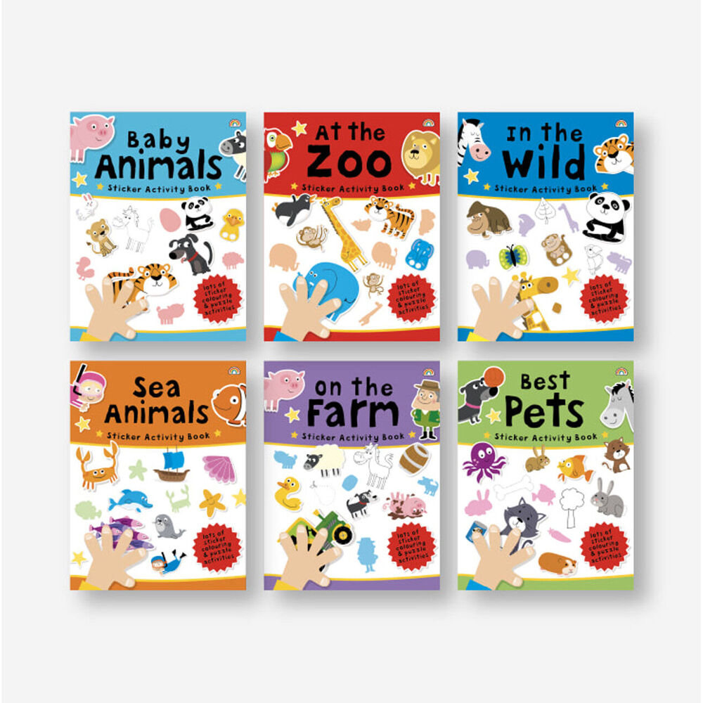 Really Decent Books 3y+ Fun Book For Kids Sticker Activity Suitcase - Animals — image 3