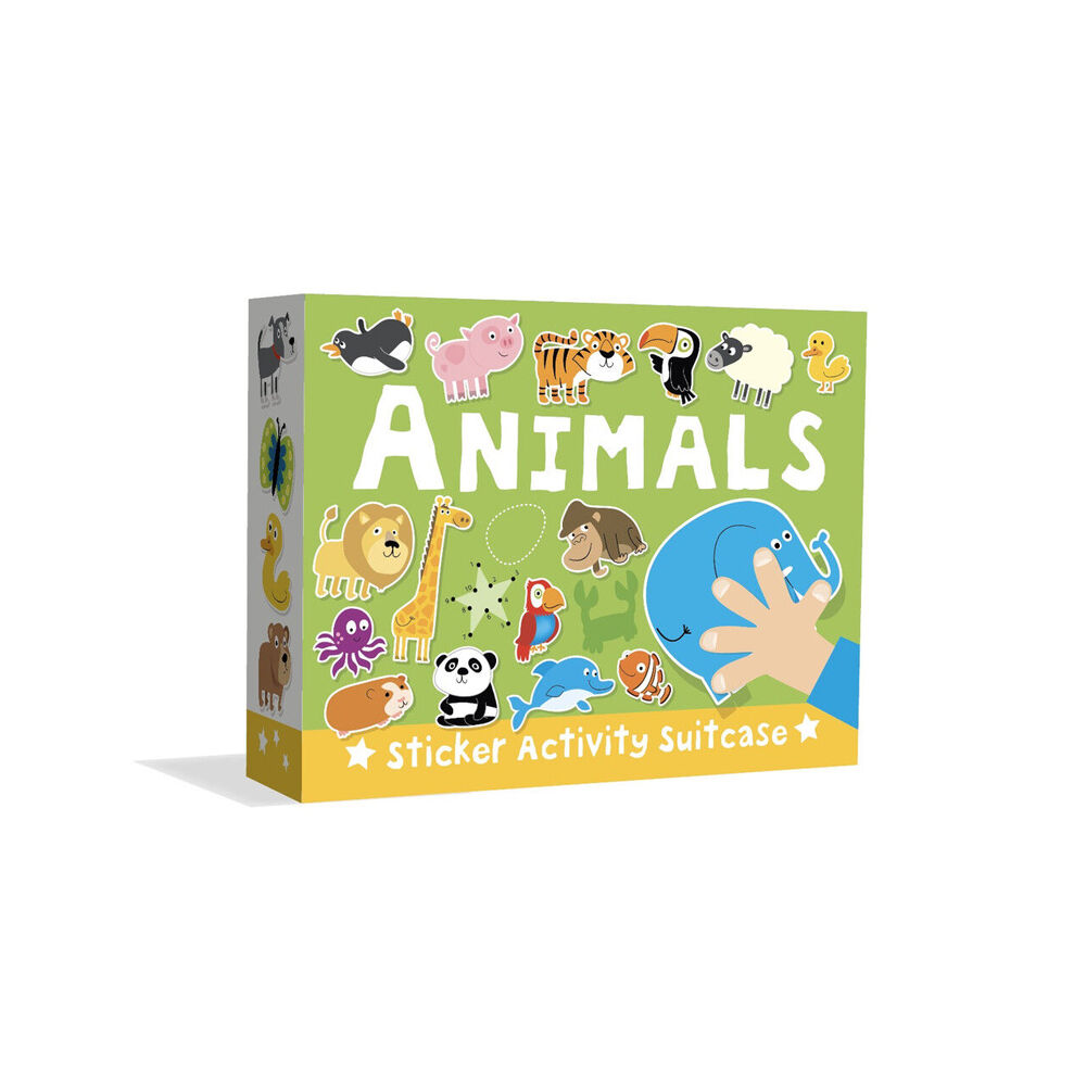 Really Decent Books 3y+ Fun Book For Kids Sticker Activity Suitcase - Animals