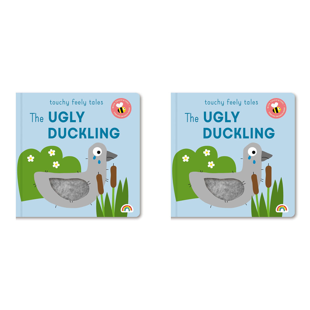Really Decent Books Touchy Feely Tales The Ugly Duckling Kids Story Book 1y+ (2 Pack)