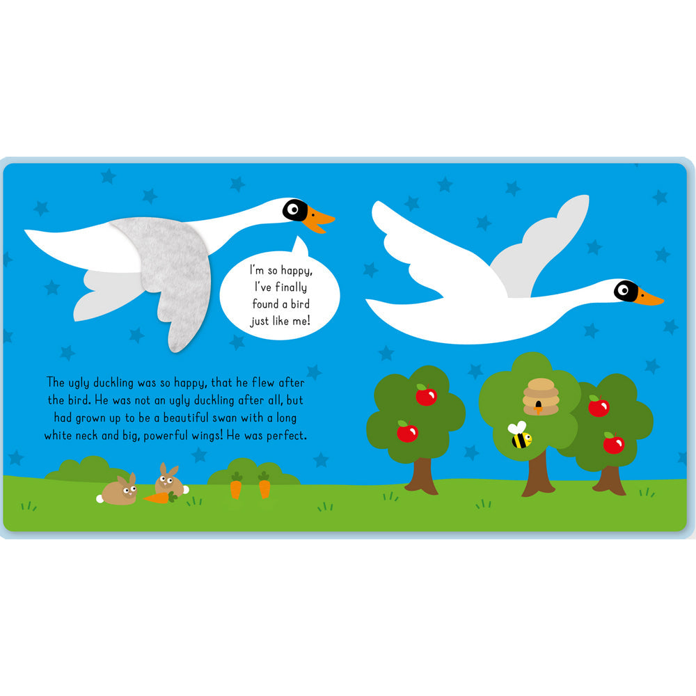 Really Decent Books Touchy Feely Tales The Ugly Duckling Kids Story Book 1y+ (2 Pack) — image 2