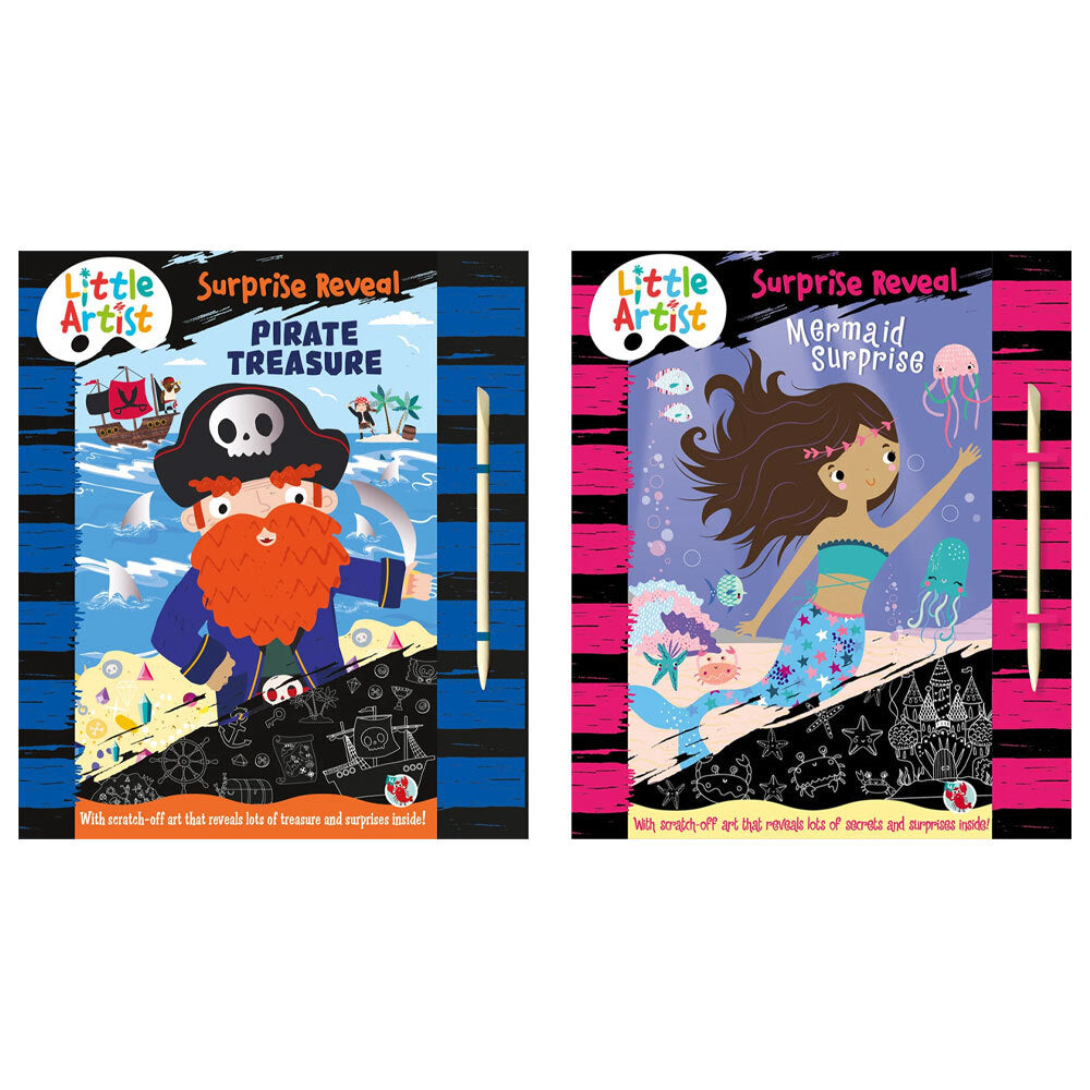 Laughing Lobster Little Artists Surprise Mermaid/Pirate Treasure Set 5y+ (2 Pieces)