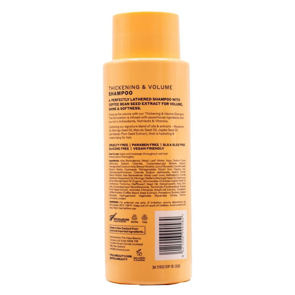 Frula Skin Hair Thickening And Volume Shampoo 400ml Nourishing/Hydrating (6 Pack) — image 4