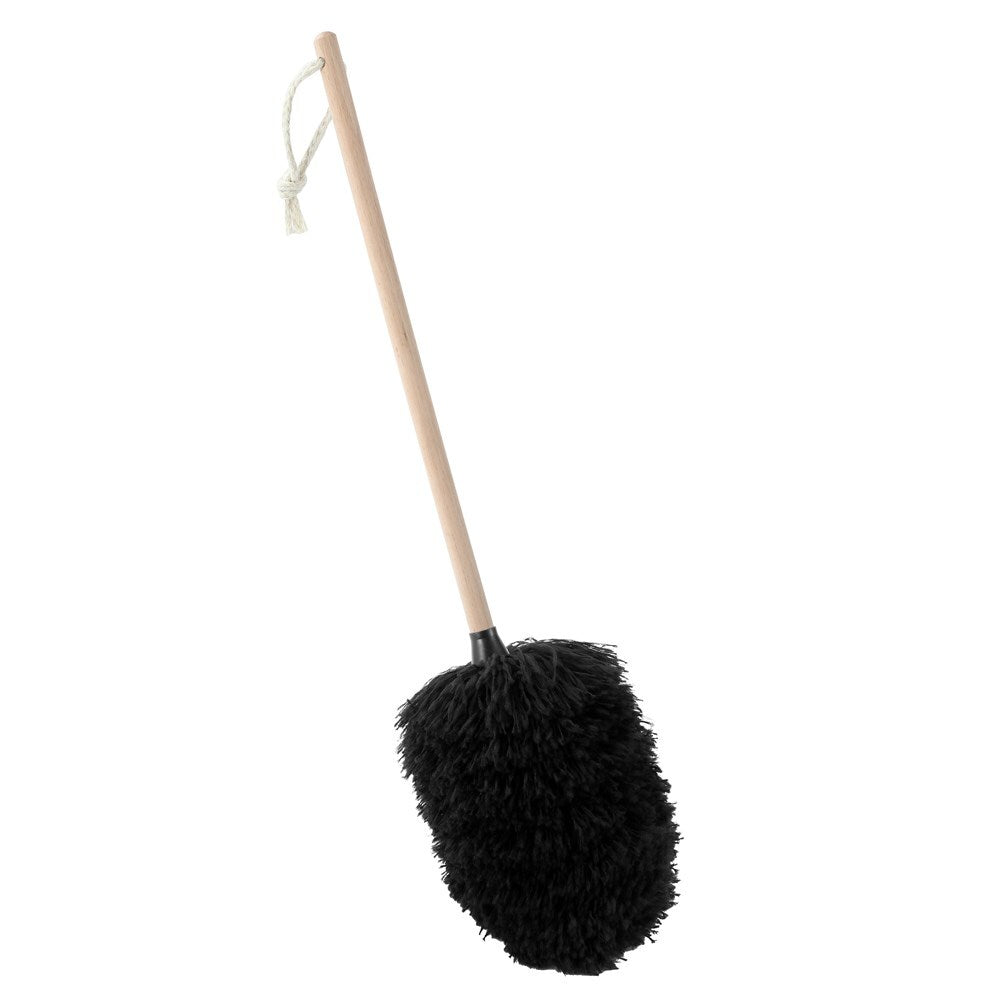 White Glove 54cm Eco Beech Wood Microfibre Duster Surface Cleaner Reuse BLK (3 Pack) — image 2