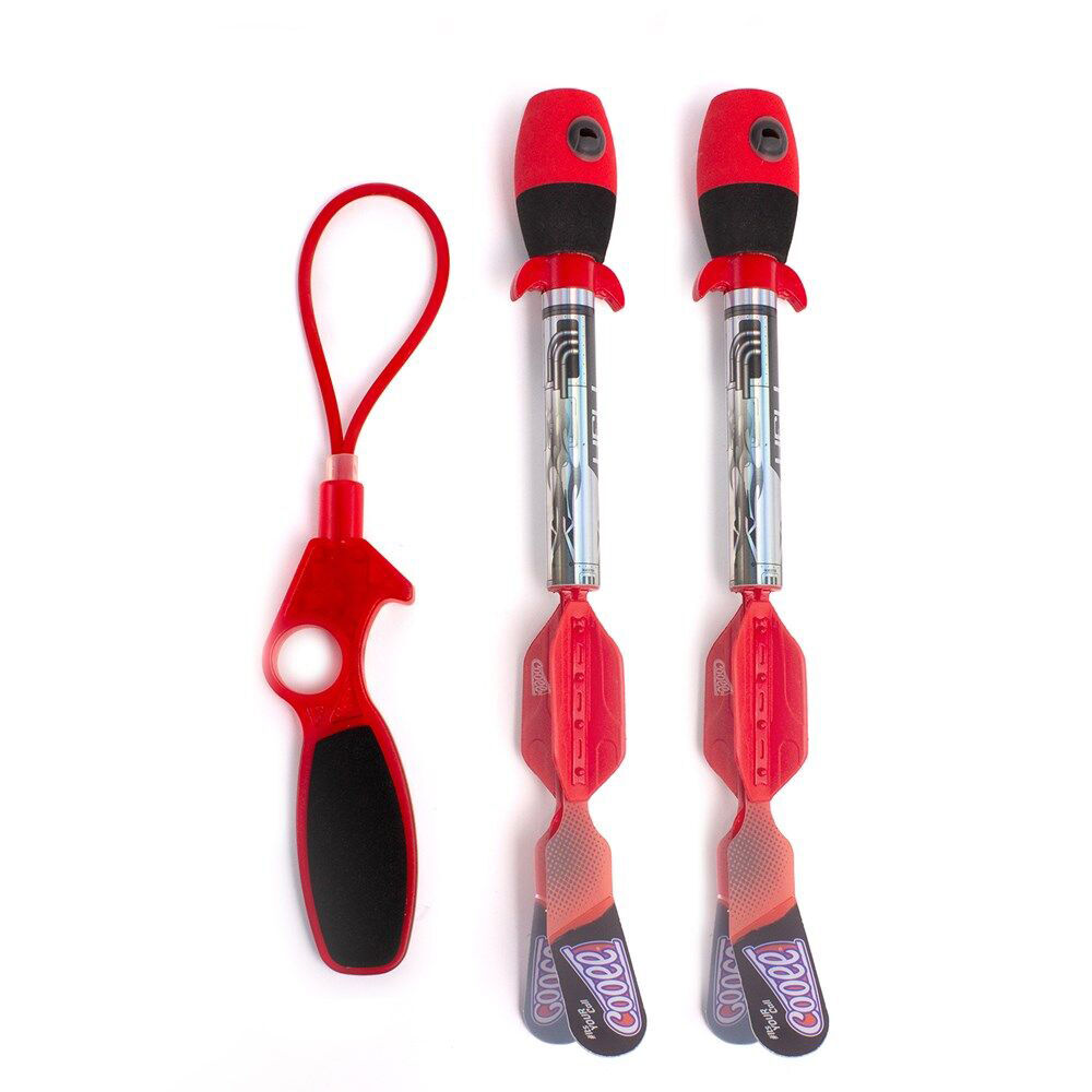 Cooee Soft Foam Tip Heli Rockets Outdoor Flying Active Play Toy Kids 6y+ (2 Pack) — image 3