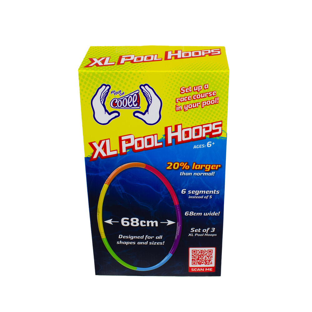 Cooee XL Pool Floating Hoops 68cm Kids 6y+ (6 Pieces) — image 2
