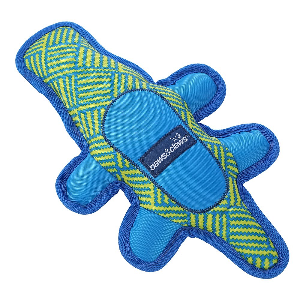 Paws and Claws 35x18x8cm Lightweight Dura Alligator Dog/Pet Canvas Play Toy (2 Pack) — image 4