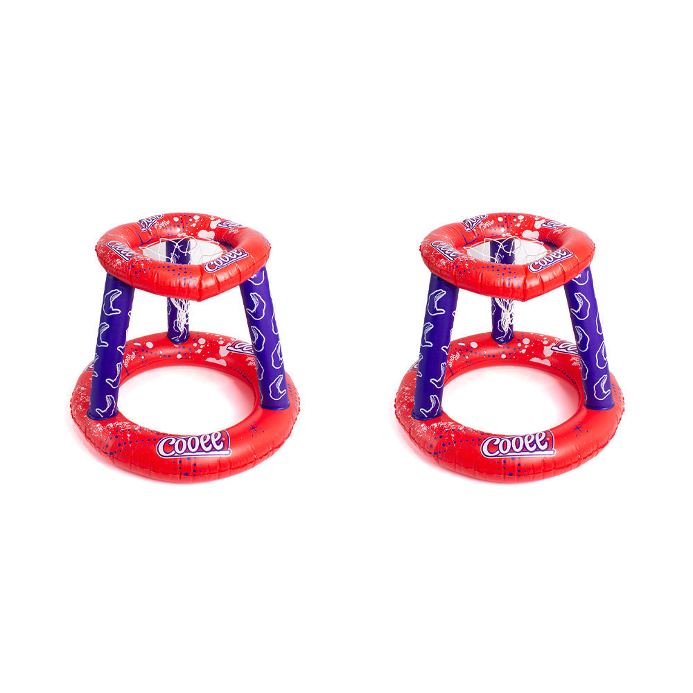 Cooee Pool Basketball Kids/Family Outdoor Summer Swimming Play Toys 6y+ (2 Pack)