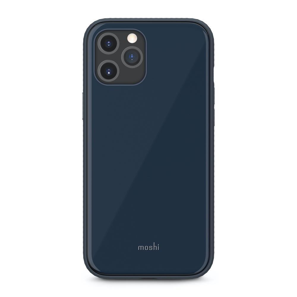 Moshi iGlaze Drop/Shatter Protection Cover/Case For Apple iPhone 12 Pro Max Blue — image 2