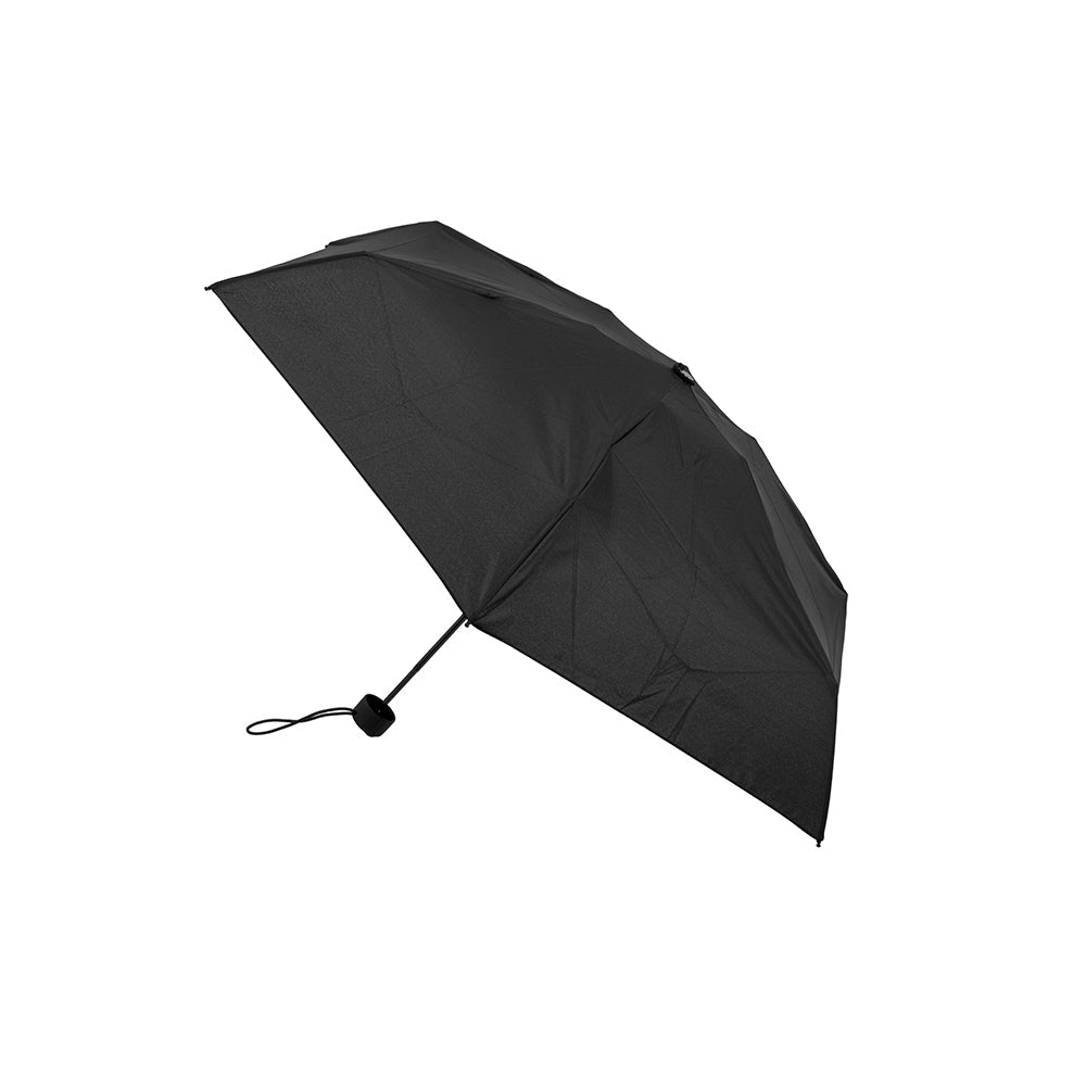 Clifton UPF50+ Super Micro Womens Mini Folding Wind Resistant Umbrella — Black