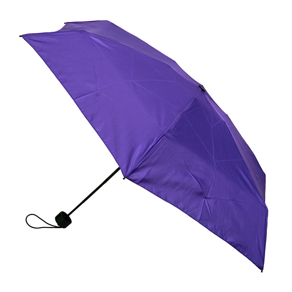 Clifton UPF50+ Super Micro Womens Mini Folding Wind Resistant Umbrella — Purple