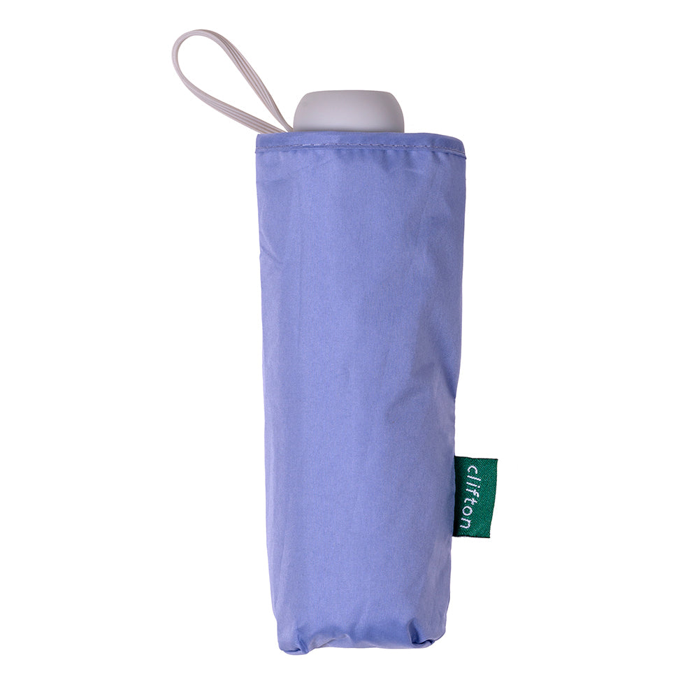 Clifton UPF50+ Mini Miracle Folding Wind Resistant Umbrella Sun Shade — Purple