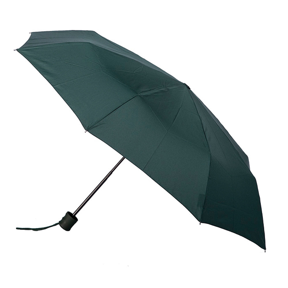 Clifton Windproof Mini Maxi Sun/Shade/Rain Compact Unbrella UPF50+ Bottle Green