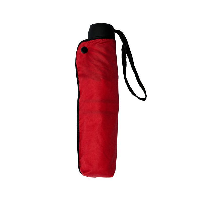 Clifton Women's Folding 97cm Piped Edge Mini Maxi Umbrella UV Shade/Cover Red — image 2