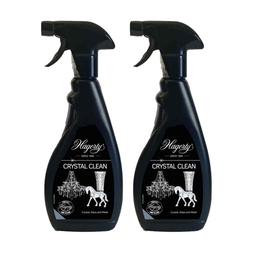 Hagerty Cleaning Products Hagerty Crystal Cleaning Spray Crystal/Glass/Metal Clean & Maintain 500ml (2 Pack)