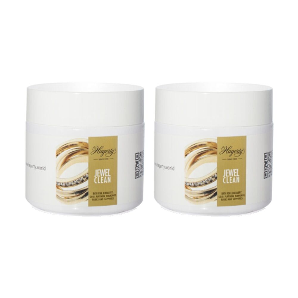 Hagerty Cleaning Products Hagerty White Line Jewel Clean Jewellery Cleaning Bath Stone/Metal 125ml (2 Pack)