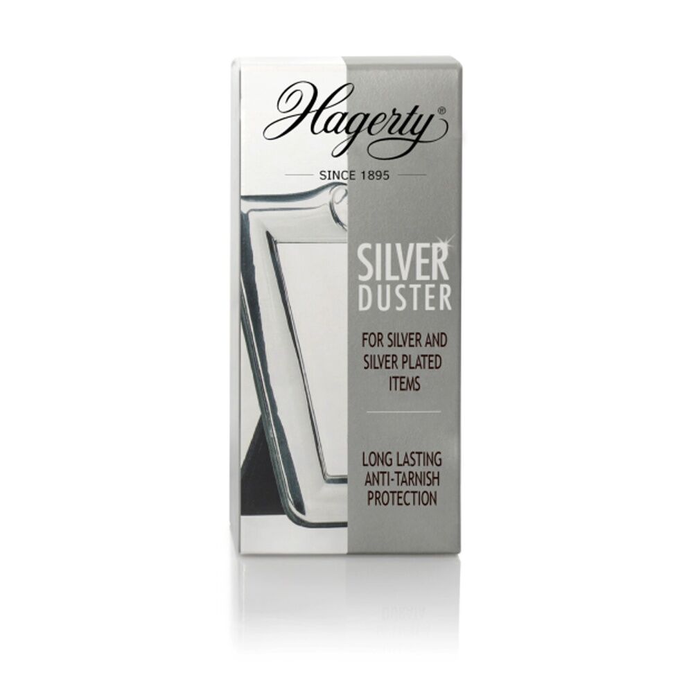 Hagerty Cleaning Products Hagerty White Line Silver Duster Cloth Metal Anti-Tarnish Protection 30x36cm (2 Pack) — image 2