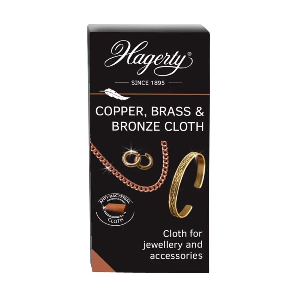 Hagerty Cleaning Products Hagerty Copper Brass & Bronze Polishing Cloth Metal Care Accessory 30x36cm (4 Pack) — image 2