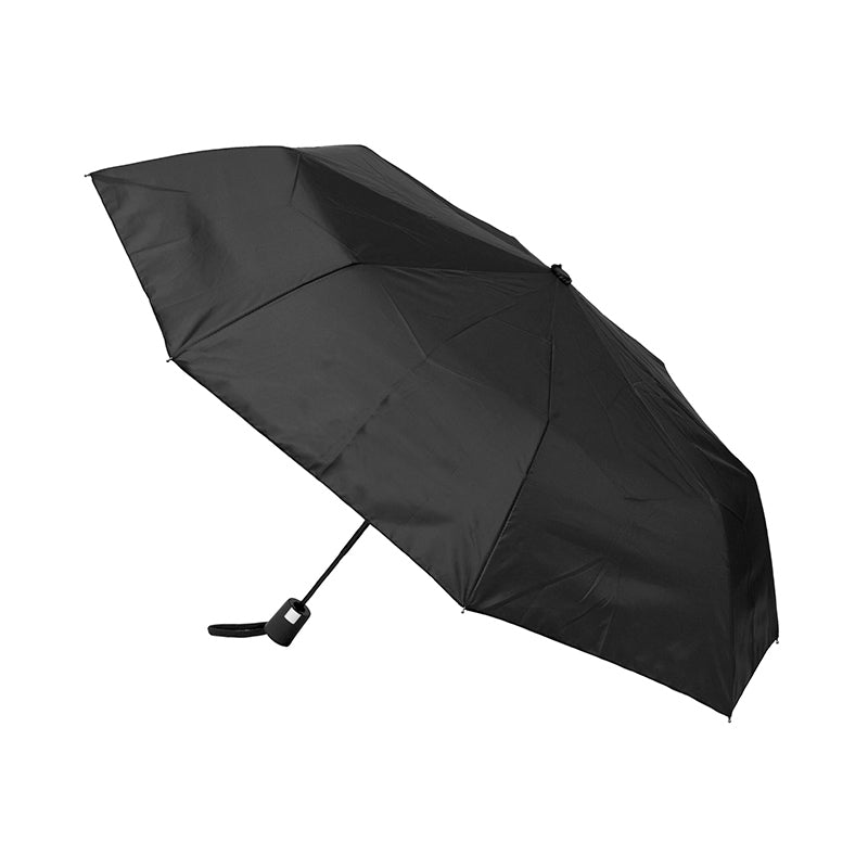 Clifton Women's Folding 99cm Auto Open Wind Resistant Umbrella UV Shade Black