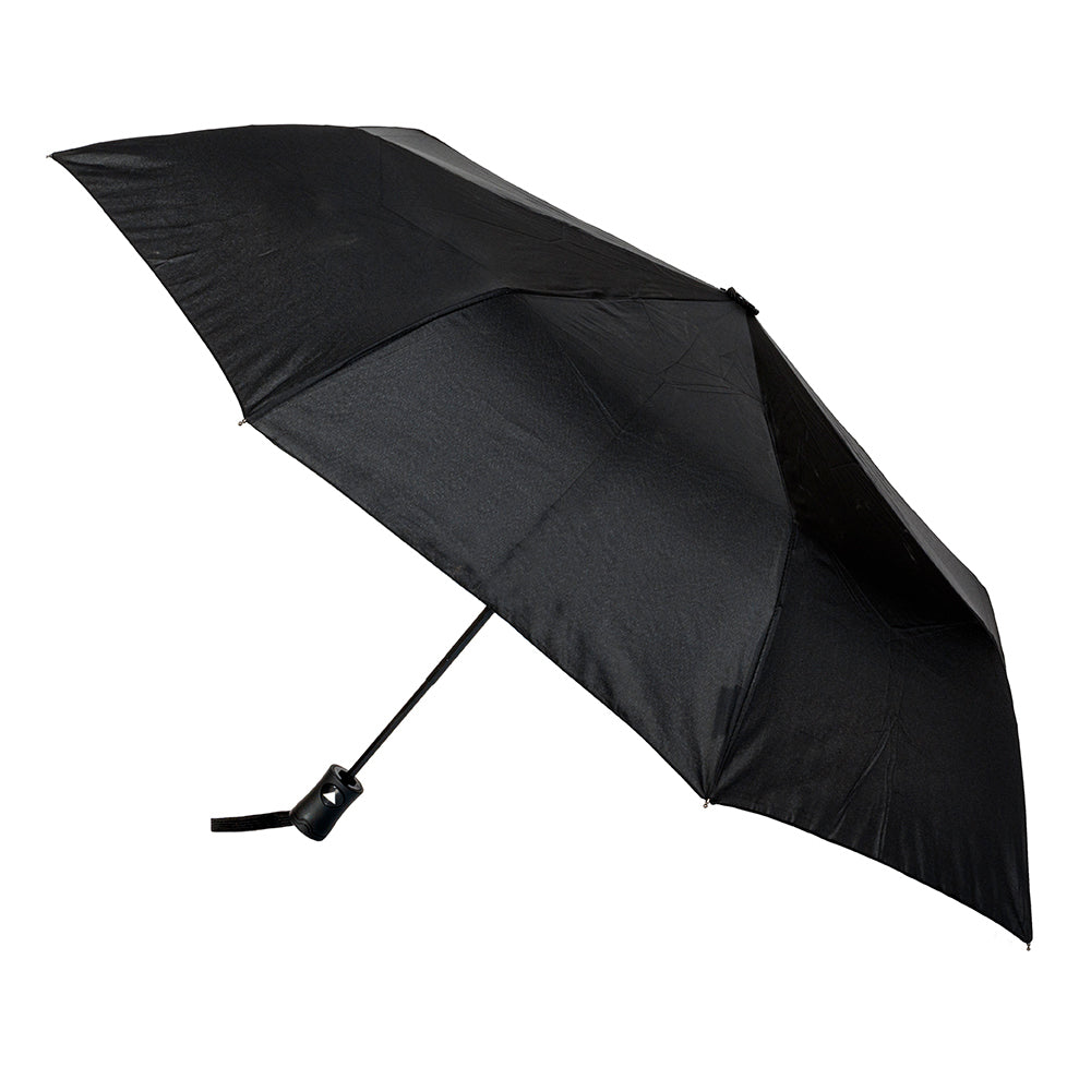 Clifton UPF50+ Auto Open Folding Wind Resistant Umbrella UV Sun Shade Black (2 Pack) — image 2