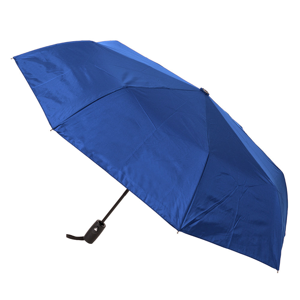Clifton UPF50+ Auto Open Smooth Womens Folding Windproof Umbrella Royal Blue (2 Pack) — image 2