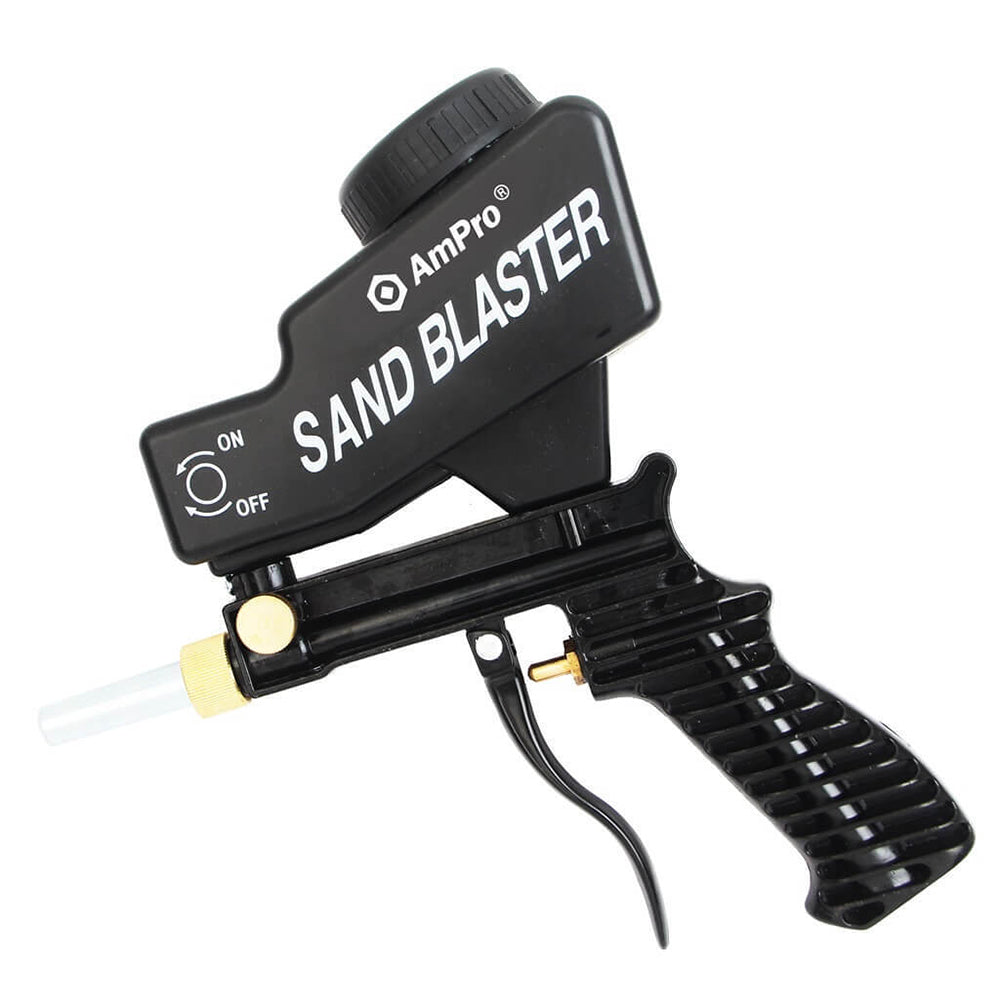 Ampro A3714 2-15/16" Gravity Fed Sander Sand Blaster 90Psi Tool Compact/Portable