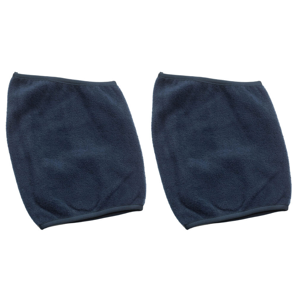 3peaks 3 Peaks Child Winter Neck Warmer Polar Fleece Scarf Cover Unisex 5-10y Black (2 Pack)