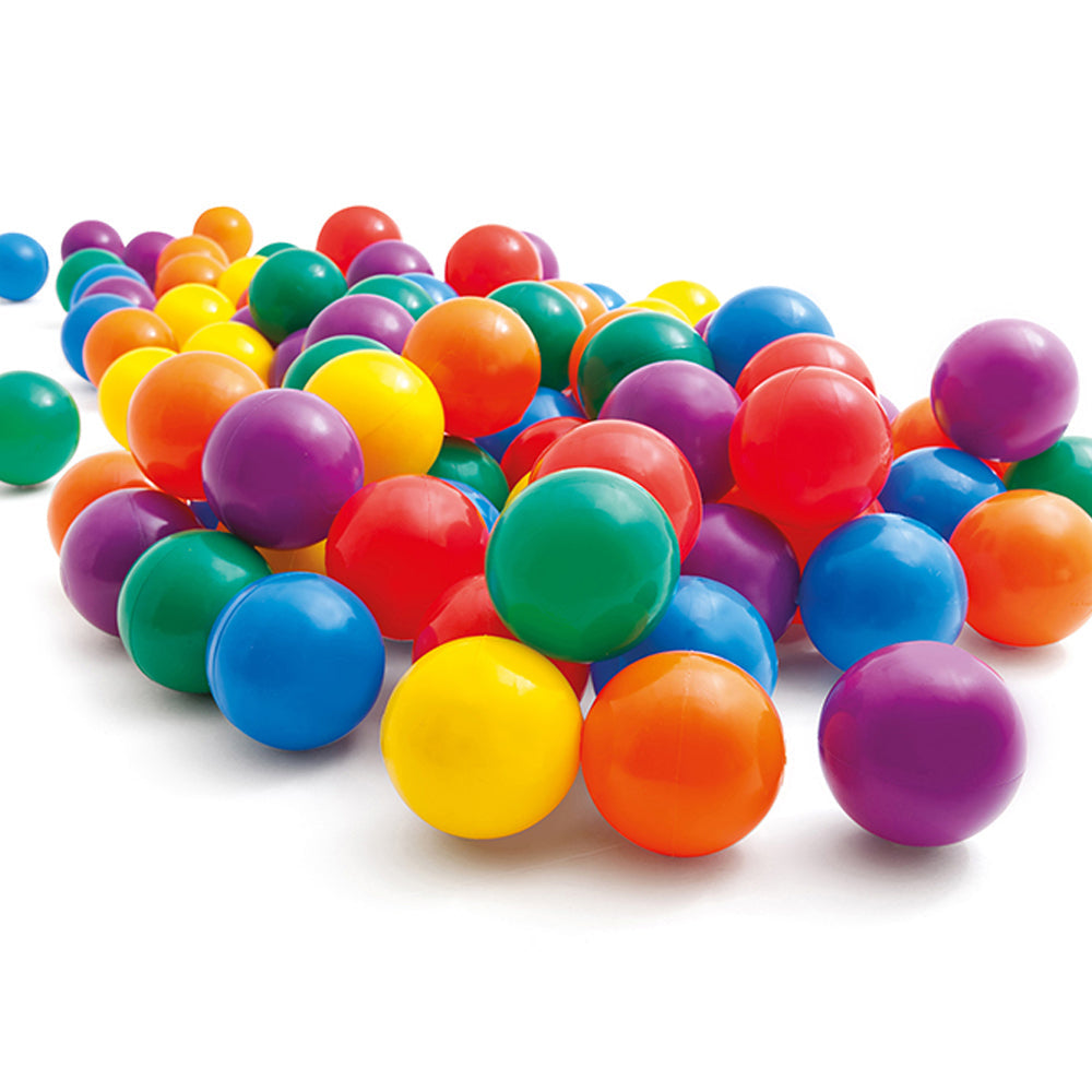 Intex Kids Plastic Balls Indoor/Outdoor Ball Pit/Playpen/Pool Toy 2+ (100 Pieces) — image 2