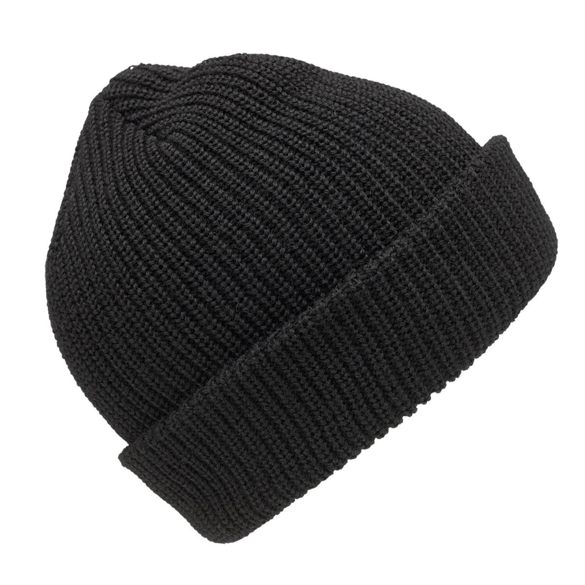 3peaks Bogong Beanie Kids Knitted 100% Wool 3m Thinsulate Lining Hat Black