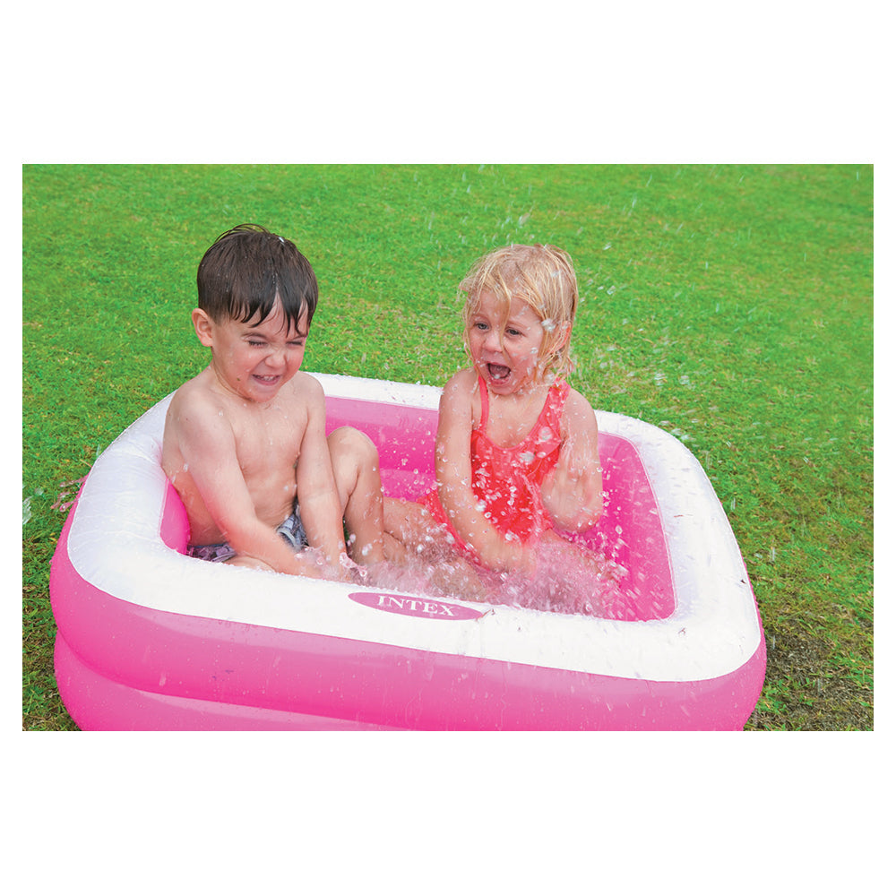 Intex Playbox 86cm Assorted Inflatable Toddler Swim Pool Summer Water Bath 1+ (2 Pack) — image 4