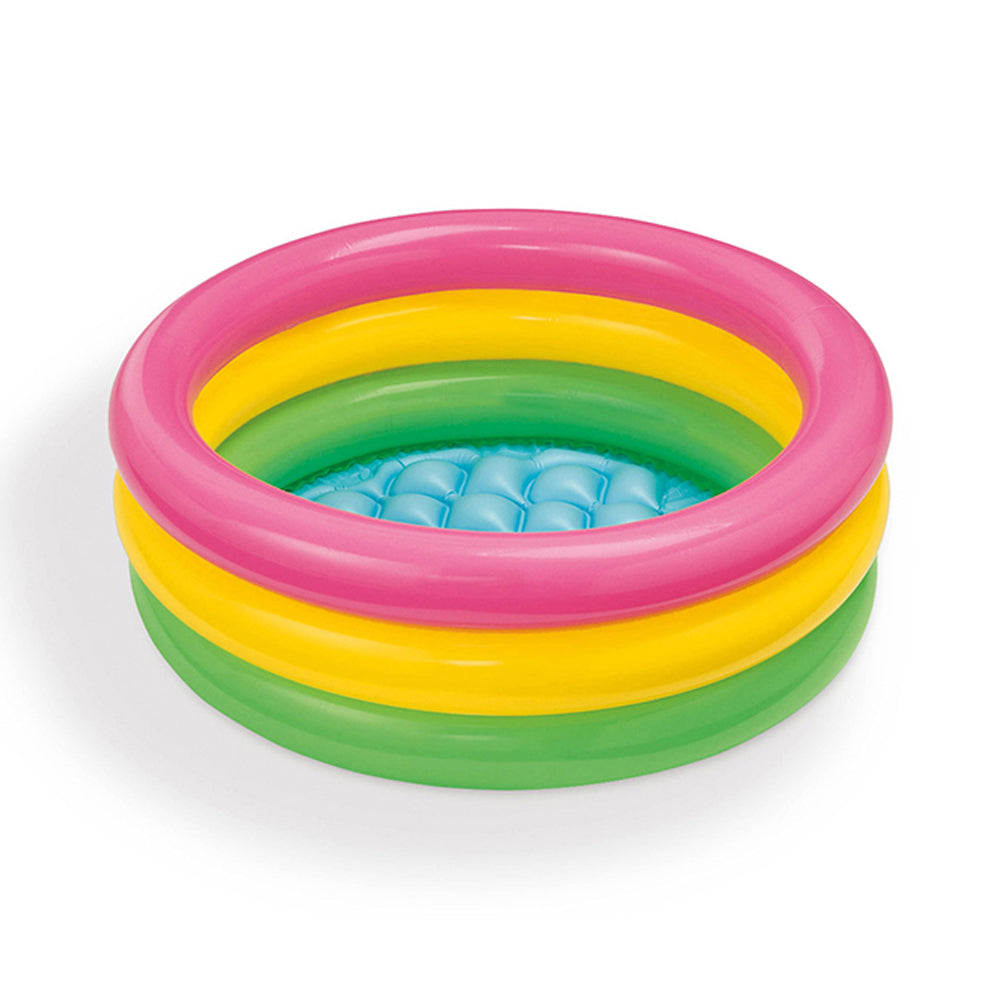 Intex Sunset Glow 61cm Inflatable Kids Swimming Pool Water Sun Bath Tub 1y+ (2 Pack) — image 2