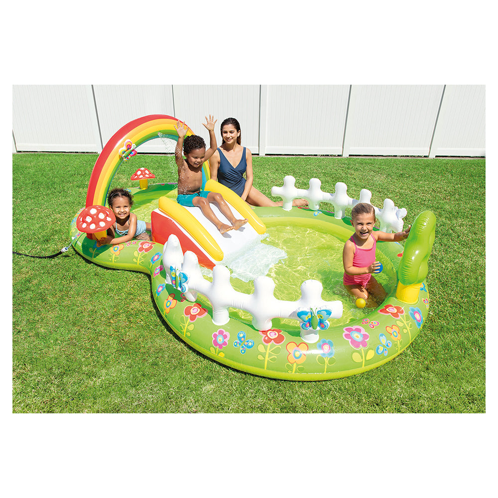 Intex 2.9m Inflatable Garden Kids Play Centre/Toys Water Slide/Outdoor Pool 3y+ — image 3