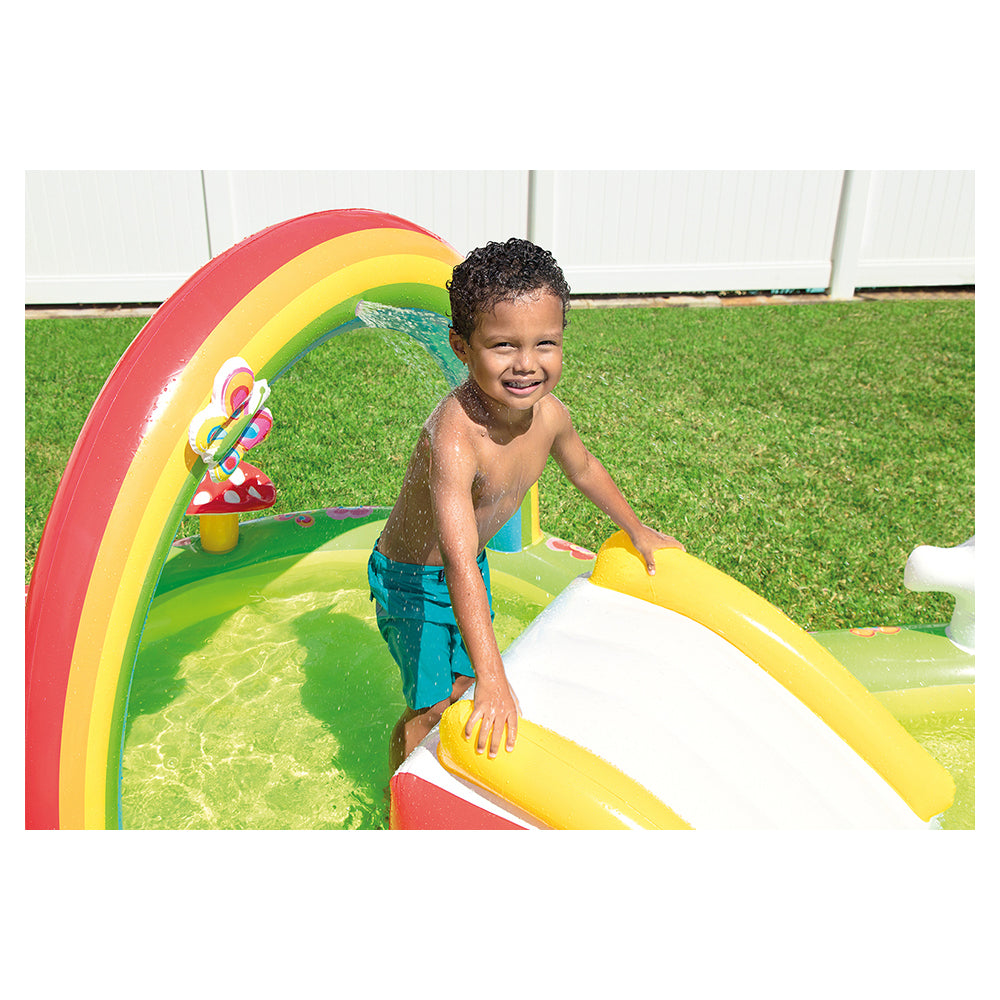 Intex 2.9m Inflatable Garden Kids Play Centre/Toys Water Slide/Outdoor Pool 3y+ — image 6