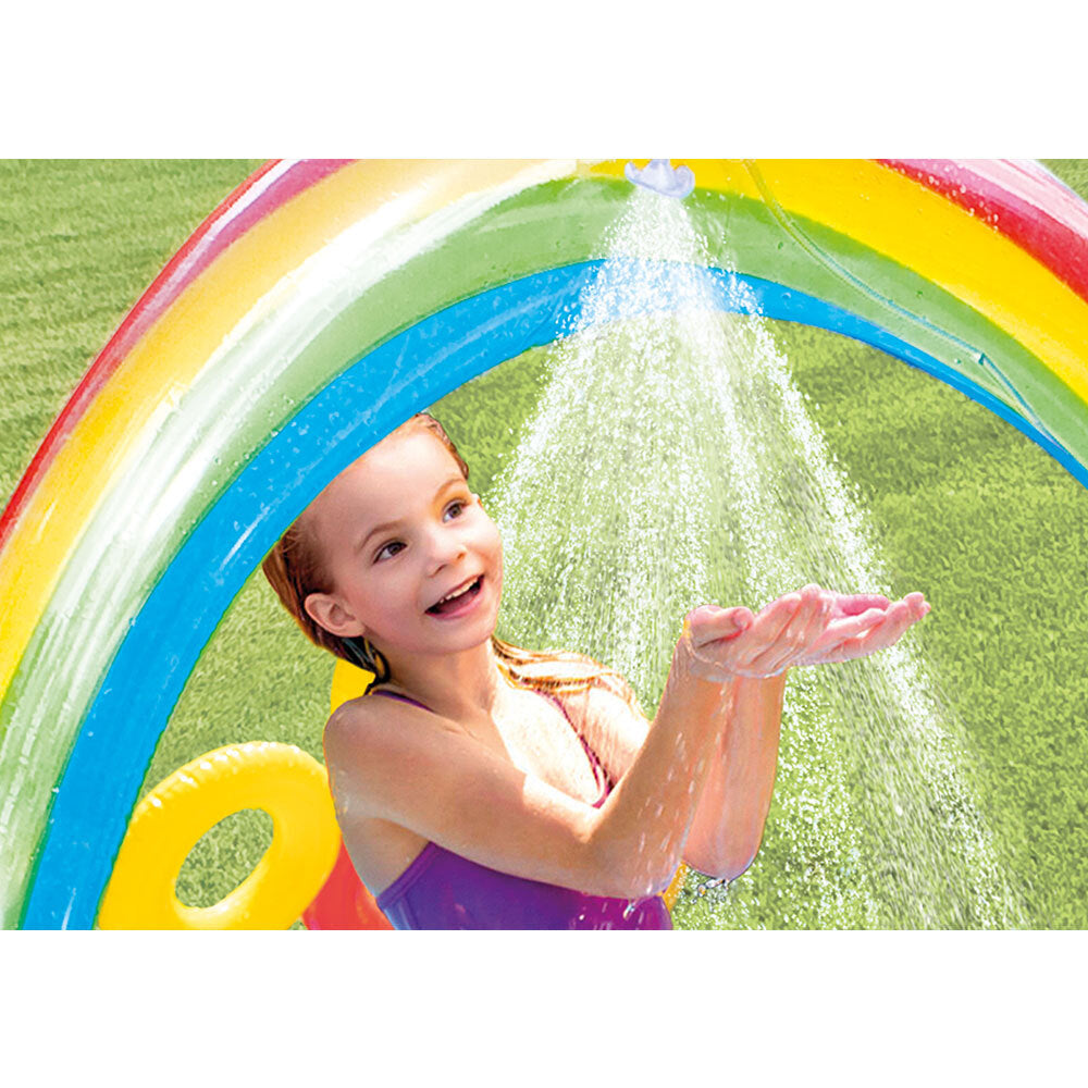 Intex Rainbow Ring 2.97m Play Centre Inflatable Swimming Pool Outdoor Kids 3y+ — image 3