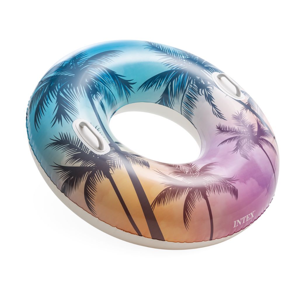Intex 96cm Lush Tropical Inflatable Swim Floating Tube Kids/Children 9y+ Assort. — image 9