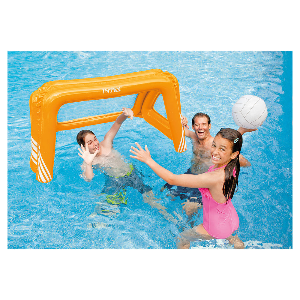 Intex Inflatable Soccer Fun Goals Game Kids/Children 6y+ Water Pool Orange Toy — image 2