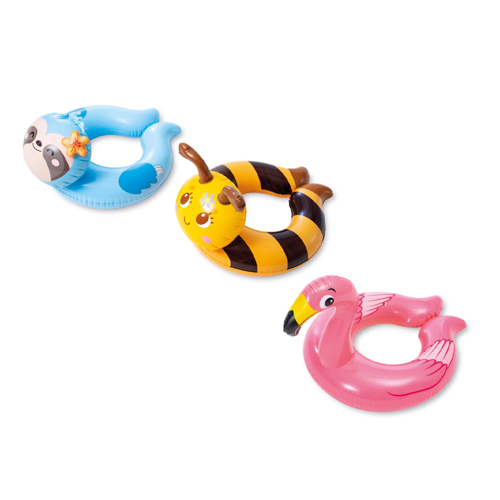 Intex Penguin/Duck/Flamingo Assorted Design Kids Inflatable Pool Floats 3y+ — image 2