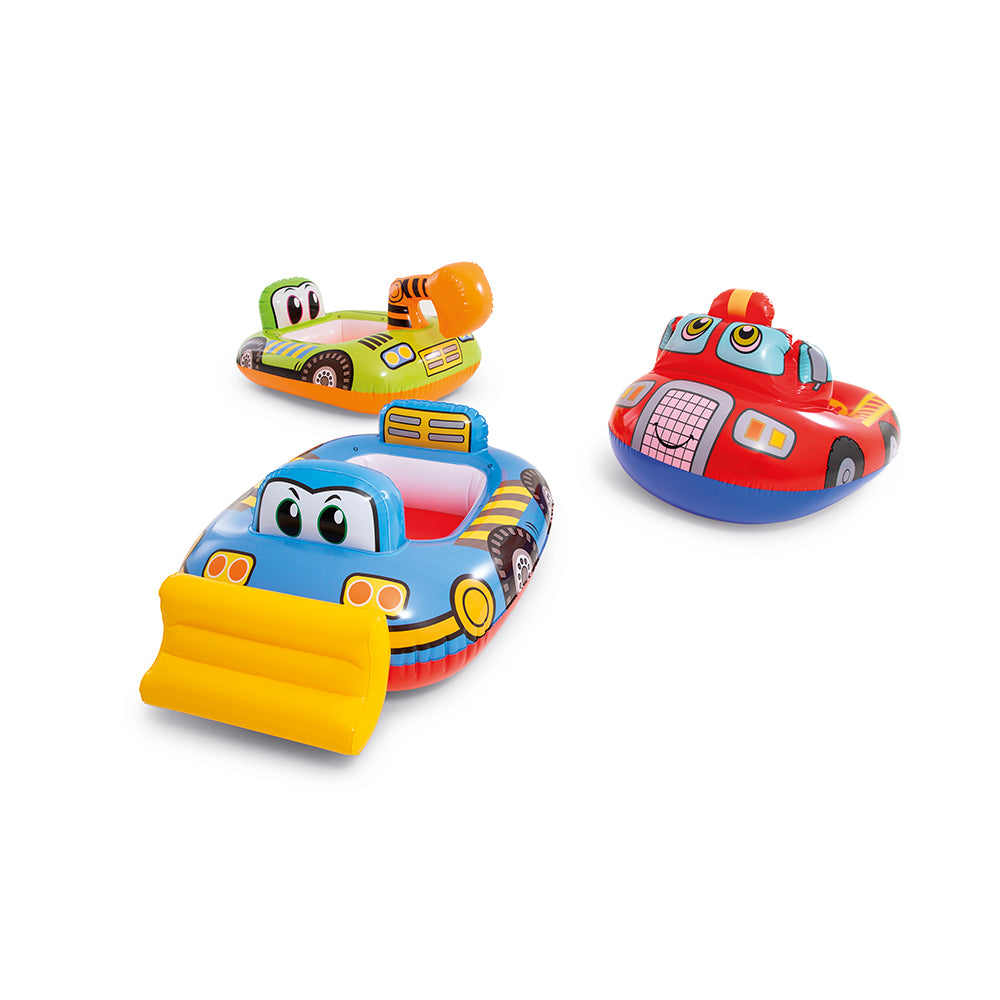 Intex Car Assorted Design Kids Inflatable Swimming Pool Ride On Water Floats 1y+ — image 6