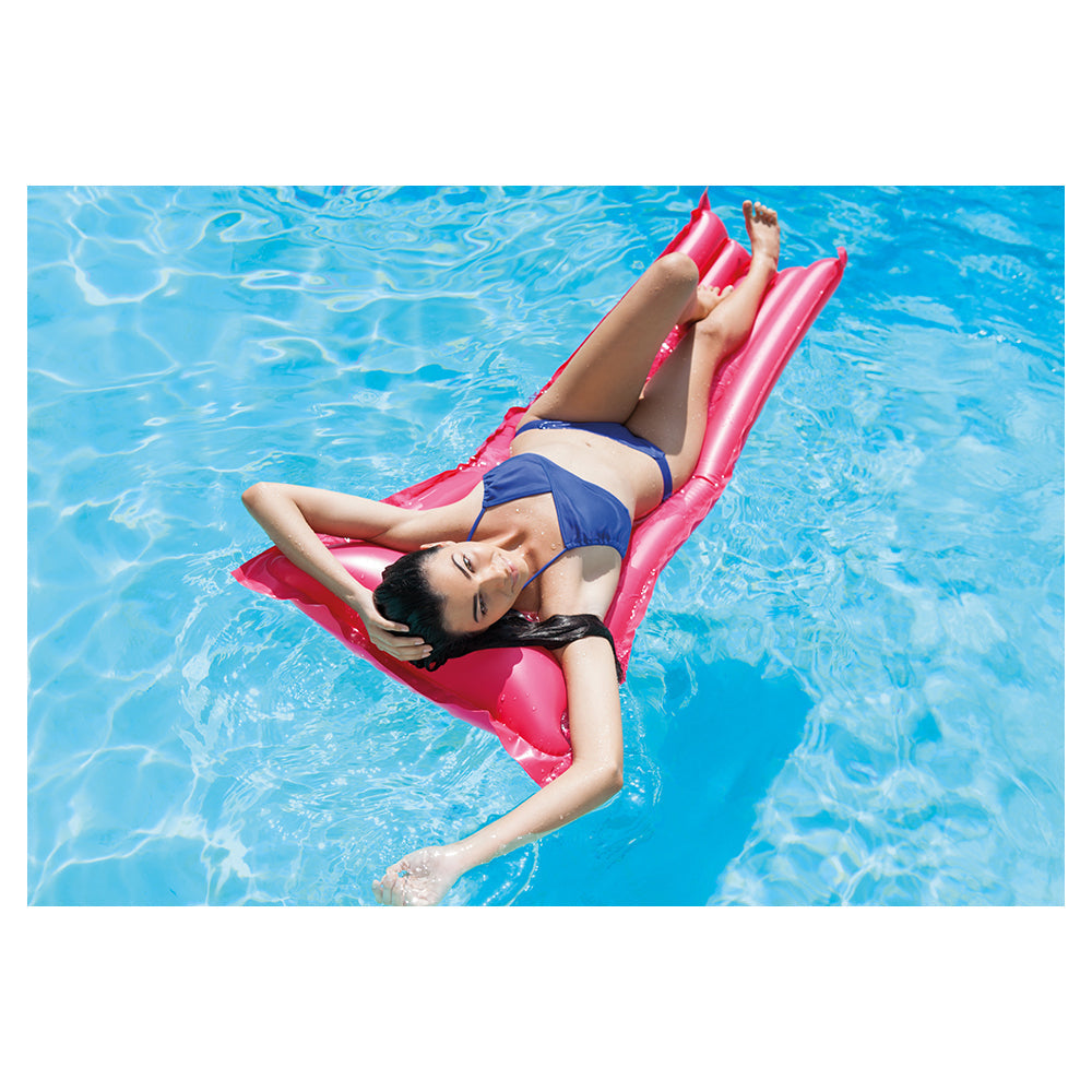 Intex 182cm Airmat Economat Inflatable Swimming Pool Water Float Bed Assorted (2 Pack) — image 6