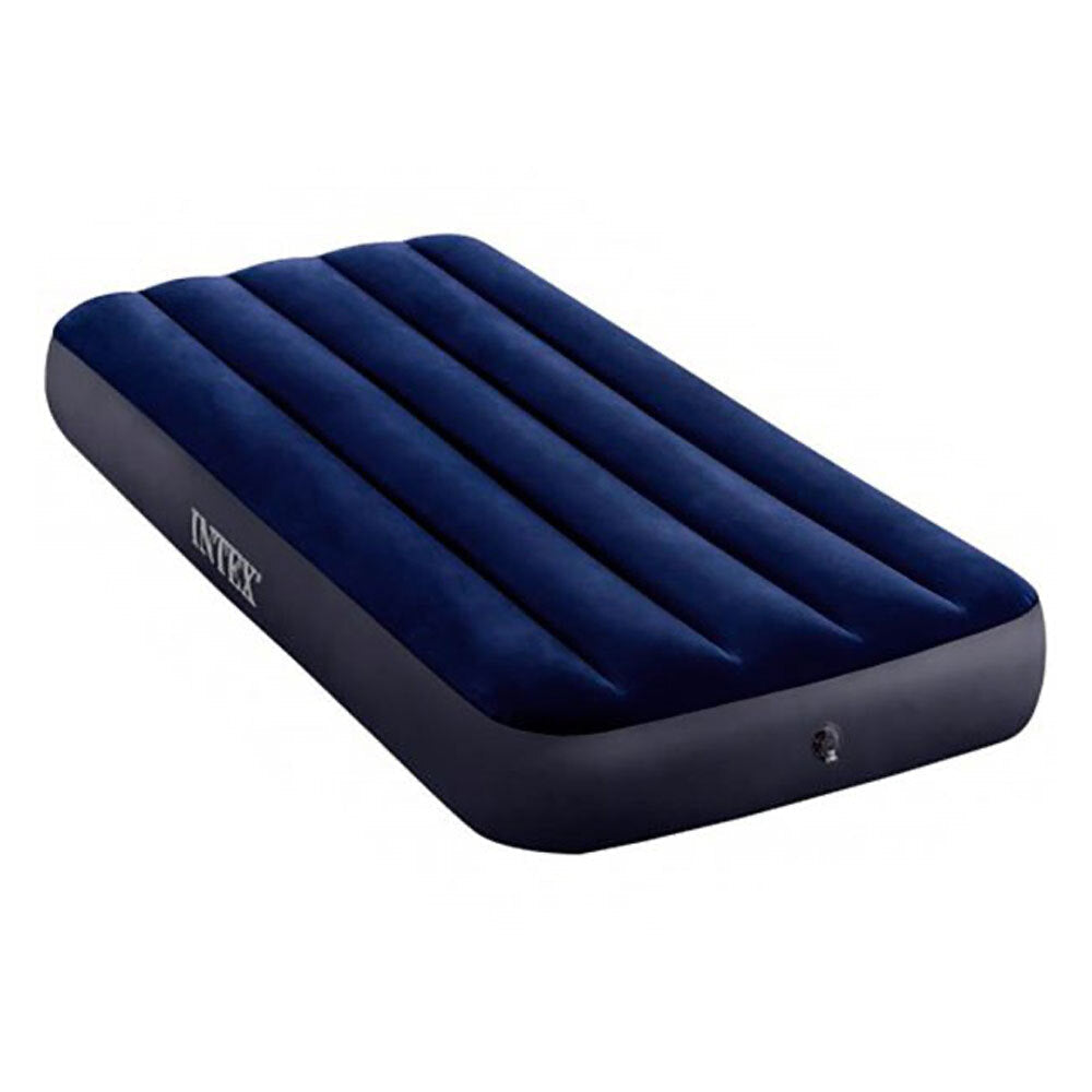 Intex Dura Beam Junior Twin Downy Airbed Blue 76cm x 1.91m Durable Plush Top — image 2